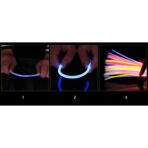 Set 100 Bratari Luminoase, Embo, pentru Petreceri, Fosforescente, Glow Sticks, 20 cm, Multicolor - imagine 2