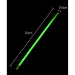 Set 100 Bratari Luminoase, Embo, pentru Petreceri, Fosforescente, Glow Sticks, 20 cm, Multicolor - imagine 3