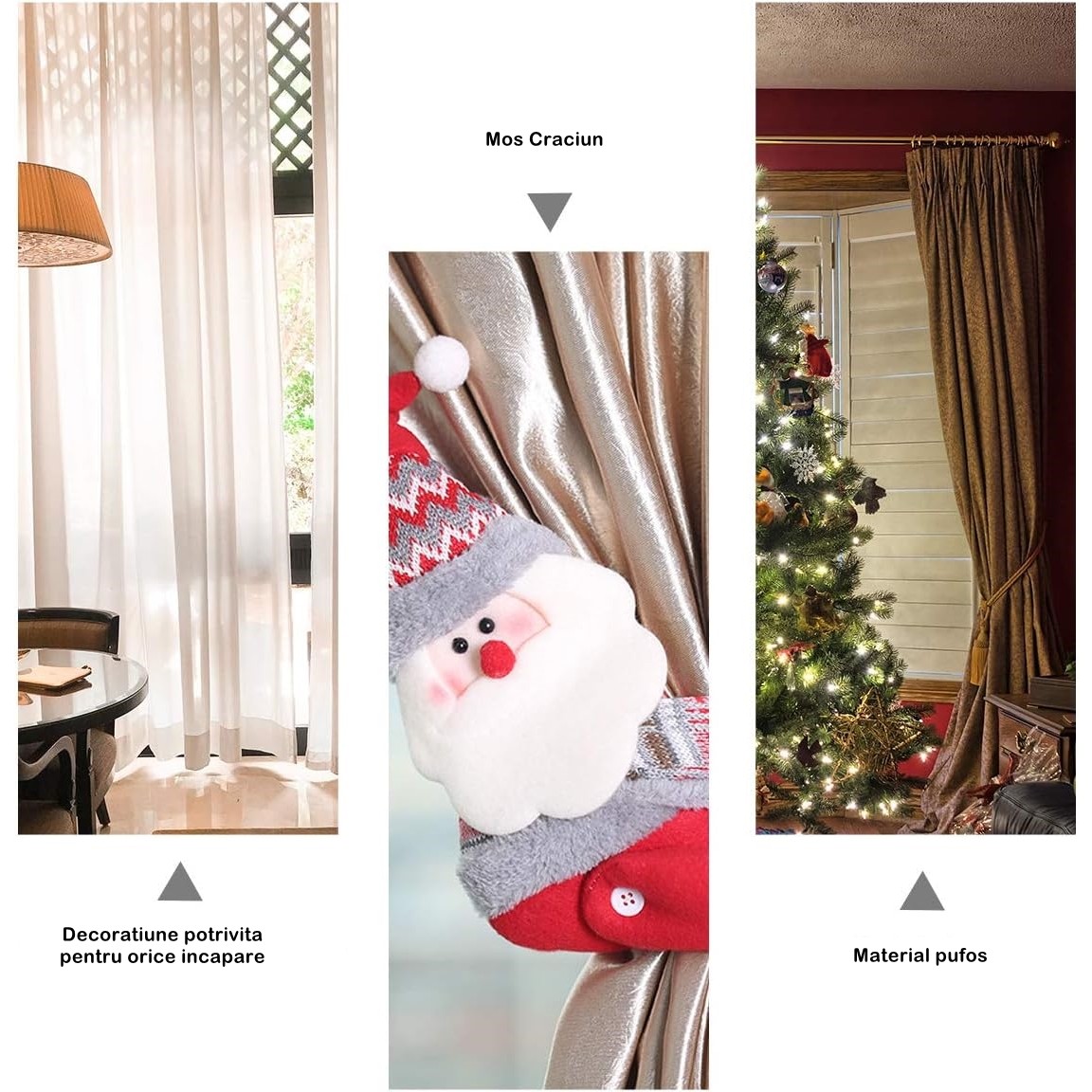 set-2-cleme-pentru-perdele-prindere-cu-arici-model-mos-craciun-material-textil-poliester-53-x-23-cm-64d608c0f3687.jpg Clema pentru perdea, prindere cu arici, model Mos Craciun, material textil/poliester, 53 x 23 cm, multicolor - imagine 4