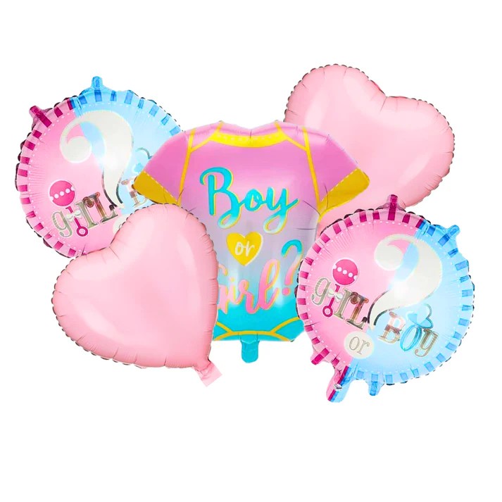 set-baloane-pentru-gender-reveal-roz-albastru-main-67dbca8461def.jpg Baloane pentru GENDER REVEAL, Embo, Model Petrecere, Set din 5 bucati, din folie de aluminiu, 55 x 61.5 cm Roz Albastru - imagine 1
