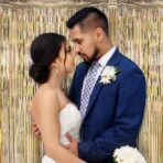 Perdea Franjurata, Embo, Model Decor Petrecere, pentru Fundal de Poze, Amenajare Colorata a Petrecerii, Dimensiune 100x200 cm, Gold Sampanie - imagine 4