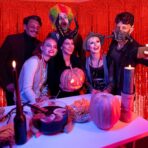 Perdea Franjurata, Embo, Model Decor Petrecere, pentru Fundal de Poze, Amenajare Colorata a Petrecerii, Dimensiune 100x200 cm, Rosu - imagine 8