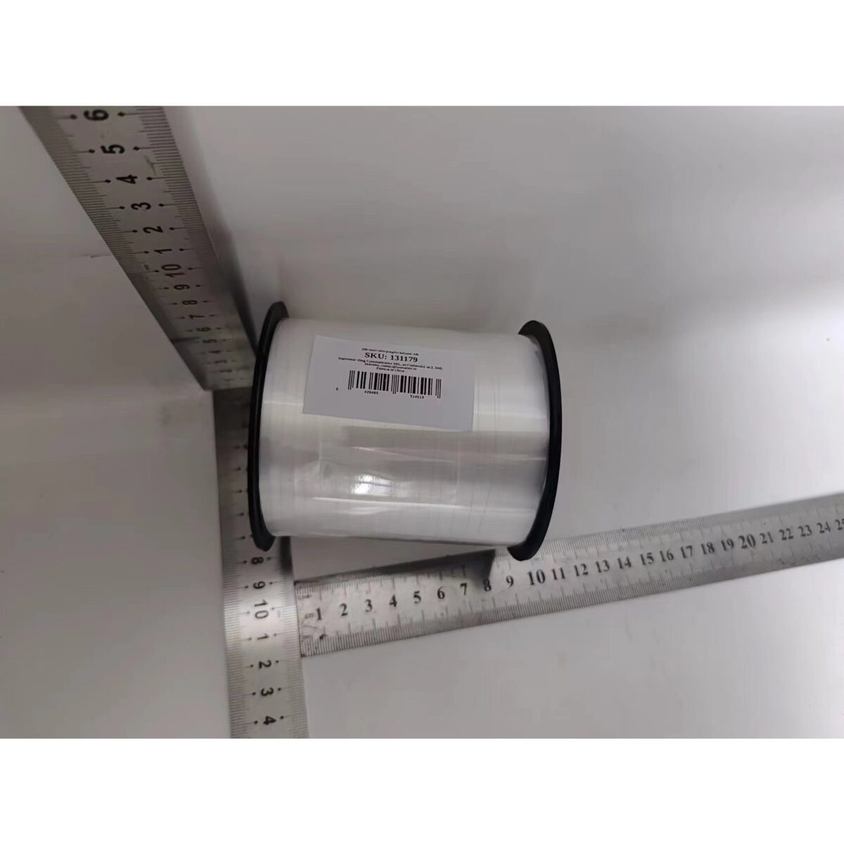 Panglica pentru Baloane, Embo, Rola de 200 de Metri, din Rafie, Alba - imagine 2