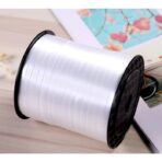 Panglica pentru Baloane, Embo, Rola de 200 de Metri, din Rafie, Alba - imagine 8