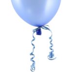 Panglica pentru Baloane, Embo, Rola de 200 de Metri, din Rafie, Albastra - imagine 9