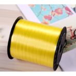 Panglica pentru Baloane, Embo, Rola de 200 de Metri, din Rafie, Aurie - imagine 3