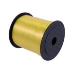 Panglica pentru Baloane, Embo, Rola de 200 de Metri, din Rafie, Aurie - imagine 4