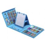 Set 208 Piese, Complet pentru Pictura si Desen, Embo, Tip Servieta, 3-12 Ani, 40.5 x 5 x 30 cm, Albastru - imagine 6