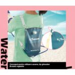 Pistol cu apa pentru copii Embo, rezervor tip ghiozdan, 1500 ml, reglabil, material ABS/silicon, distanta improscare 8 metri, tragaci cu presiune, 12.5 x 28 cm, albastru - imagine 6