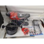 Motocicleta Electrica cu 2 Roti Mari si 2 Roti Ajutatoare, Embo, Acumulator Incarcare, Anti-Rasturnare, Lumini, Muzica, Motor:380, Baterie 6V4.5, 41.5x70x34 cm, 4.5 Kg, 3 Ani+, Rosu Negru - imagine 3