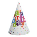 Set 6 Coifuri pentru Petrecere, Embo, Colectia Happy Birthday, Multicolor