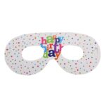 Set 6 Masti Tematice, Embo, Colectia Happy Birthday, 16 x 6.5 cm, din Carton, Multicolor