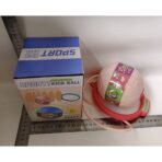 Minge pentru Sarit, Embo, Tip Coarda Hula Hoop, Cerc 12 cm, Coarda 52 cm, Minge 12 x 11 cm, Functie Iluminat, 4-6 Ani, Plastic, Roz - imagine 2