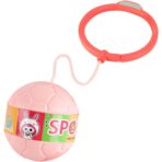 Minge pentru Sarit, Embo, Tip Coarda Hula Hoop, Cerc 12 cm, Coarda 52 cm, Minge 12 x 11 cm, Functie Iluminat, 4-6 Ani, Plastic, Roz - imagine 6