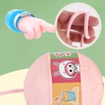 Minge pentru Sarit, Embo, Tip Coarda Hula Hoop, Cerc 12 cm, Coarda 52 cm, Minge 12 x 11 cm, Functie Iluminat, 4-6 Ani, Plastic, Roz - imagine 7