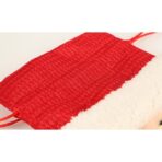 Saculet de Craciun pentru Sticla de Bautura, Embo, Model Mos Craciun Accesorizat, Tematica Petrecere de Craciun, Marime Universala, 13x28 cm, Rosu - imagine 3