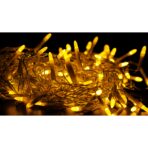 Sectiune Instalatie de Craciun, Embo®, Tip Turturi, Fara Alimentator, 5m, 143 LED-uri, 8 Jocuri de Lumini, Fir Transparent, Lumina Alb Cald, IP44, Interconectabila - imagine 4