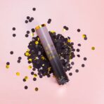 Tun Confetti Petrecere, Embo, Lungime 30 cm, Negru/Auriu - imagine 5