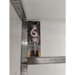 Lumanare Cifra 6, Embo, Model Coroana cu Fundita, Pentru Tort, 6 x 2.5 cm Mov - imagine 6