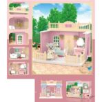 Set dormitor pentru papusi cu mobilier si figurina, Embo - imagine 2