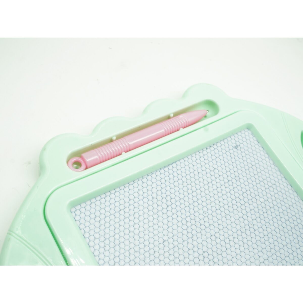 Tabla Magnetica pentru desen Embo, Pix, forma dreptunghi, dimensiuni 23x17 cm, Dezvolta Creativitatea, cu picioare suport, Verde - imagine 4