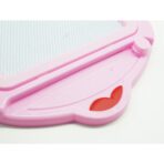 Tabla Magnetica pentru desen Embo, Pix, forma Soricel, dimensiuni 23x26.5 cm, Dezvolta Creativitatea, Roz - imagine 2