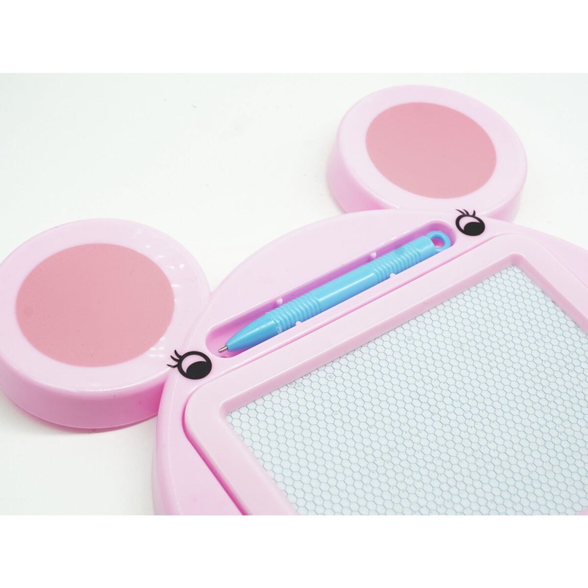 Tabla Magnetica pentru desen Embo, Pix, forma Soricel, dimensiuni 23x26.5 cm, Dezvolta Creativitatea, Roz - imagine 3