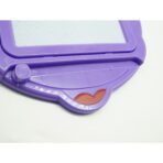 Tabla Magnetica pentru desen Embo, Pix, forma Soricel, dimensiuni 23x26.5 cm, Dezvolta Creativitatea, Mov - imagine 2