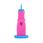 Pompa Electrica Pentru Umflat Baloane, din Plastic, cu Acumulator, Autonomie 3-4h, Portabila, Roz