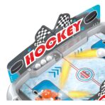 Joc de Masa Interactiv Ice Hockey pentru Copii, Embo, 4 Mingi, Tabela Scor, 40.7x27x14.5 cm, Multicolor - imagine 5
