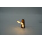 Instalatie de Craciun, Liniara, 2 m, Baterii, 20 LED-uri, Alb Cald, Fir Cupru, Interior/Exterior, Embo - imagine 2