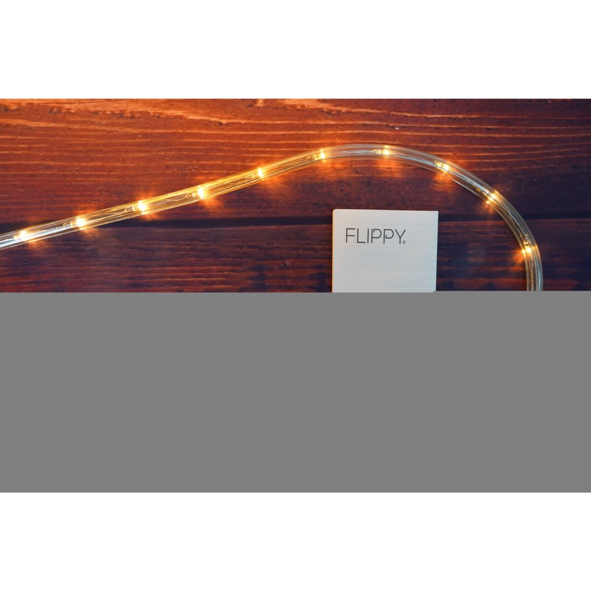 Instalatie Craciun, 34 m, 816 Led-uri ,Furtun Luminos, Alb cald, 8 jocuri de lumini, Transformator, Sectionabila, 220 V, Embo - imagine 4