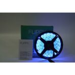 Kit Banda Led RGB SMD 5050 cu Transformator inclus Embo - Lungime 5 M, 270 LED-uri, Telecomanda 44 taste, pentru TV, PC, Auto, IP65, Lumina Ambientala - imagine 4