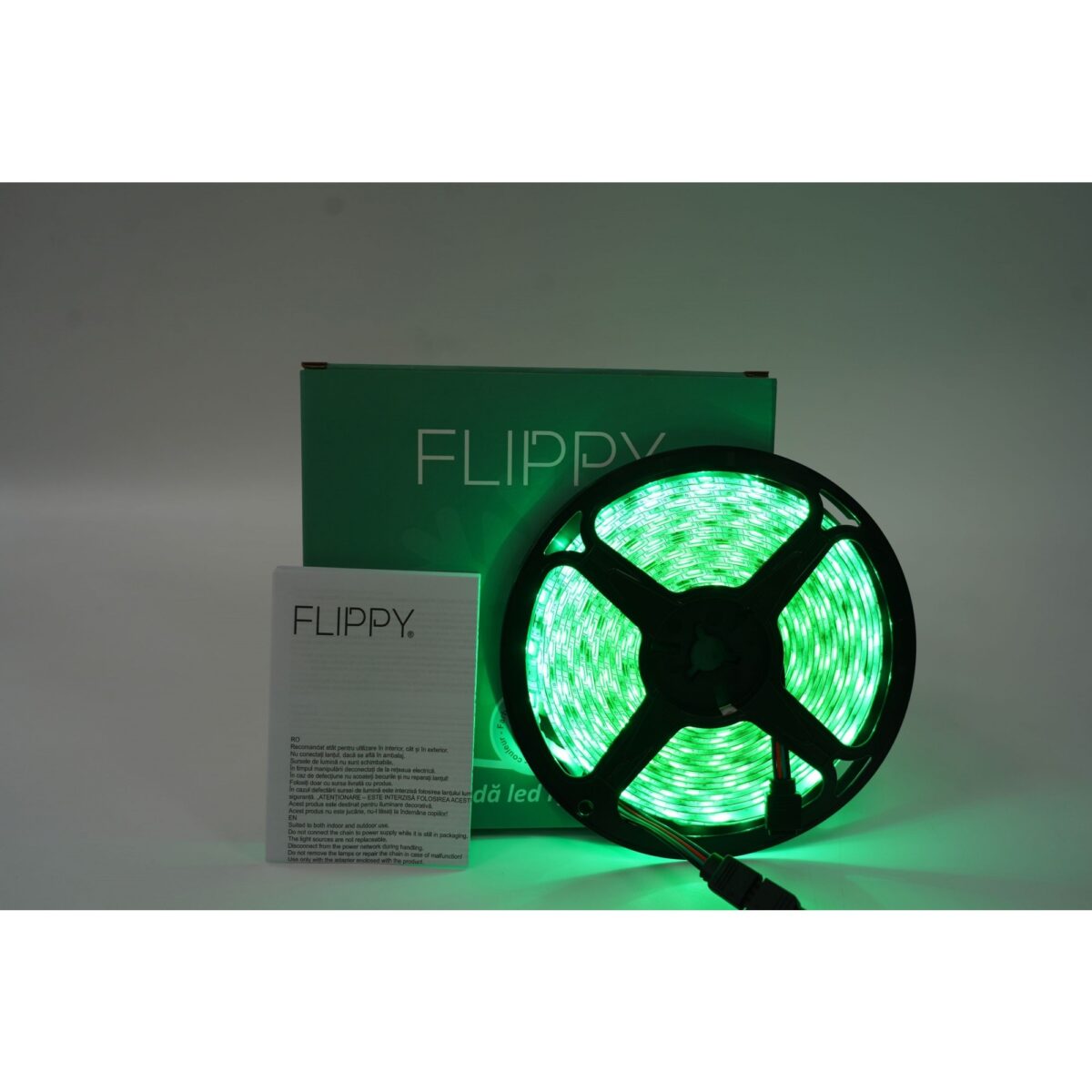 Kit Banda Led RGB SMD 5050 cu Transformator inclus Embo - Lungime 5 M, 270 LED-uri, Telecomanda 44 taste, pentru TV, PC, Auto, IP65, Lumina Ambientala - imagine 8