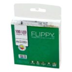 Instalatie de Craciun cu Baterii Tip Liniar, 2 jocuri de lumini, Fir Cupru 10 m 100 LED -uri, Multicolor - imagine 5