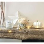 Instalatie de Craciun, Liniara, 20 m, Baterii, 200 LED-uri, Alb Cald, Fir Cupru, 2 Jocuri de Lumini, Interior/Exterior Embo - imagine 4