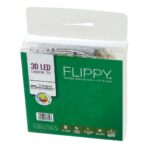 Instalatie de Craciun, Liniara, 3 m, Baterii, 30 LED-uri, 2 Jocuri de Lumini, Fir Cupru, Multicolor - imagine 4