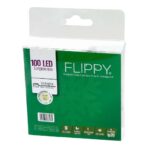 Instalatie de Craciun cu Baterii Tip Liniar, 2 jocuri de lumini, Fir Transparent 10 m 100 LED -uri, Alb Cald - imagine 4