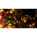 Instalatie de Craciun cu Baterii Tip Liniar, 2 jocuri de lumini, Fir Verde 1 m 10 LED -uri, Multicolor - imagine 5