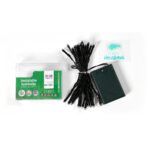 Instalatie de Craciun cu Baterii Tip Liniar, 2 jocuri de lumini, Fir Verde 3 m 30 LED -uri, Multicolor - imagine 4