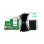Instalatie de Craciun cu Baterii Tip Liniar, 2 jocuri de lumini, Fir Verde 5 m 50 LED -uri, Multicolor - imagine 5