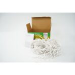 Instalatie de Craciun Embo® Tip Franjuri cu Flash, Sectiune 5 m, 143 LED-uri, Interconectabila, Fir Alb, Alb Cald