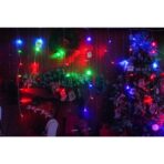 Sectiune Instalatie de Craciun Embo® Tip Turturi, Flash 5 m, 143 LED-uri, Interconectabila, Fir Transparent, RB-RG, Atentie! nu contine alimentator - imagine 5