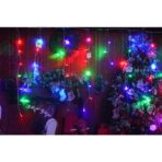 Sectiune Instalatie de Craciun Embo® Tip Turturi, Flash 5 m, 143 LED-uri, Interconectabila, Fir Transparent, RB-RG, Atentie! nu contine alimentator - imagine 6