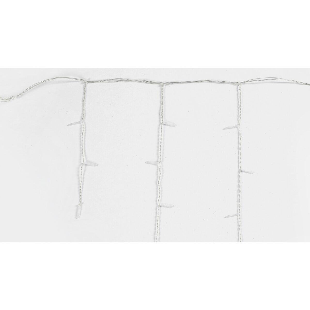 Instalatie de Craciun, Embo®, Tip Turturi, Sectiune 5 m, 143 LED-uri, 8 Jocuri de Lumini, Fir Alb, Lumina Alb Rece, IP44, Interconectabila - imagine 3