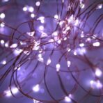 Instalatie Liniara de Craciun, 15 m, 150 Led-uri, Alb Rece, 8 jocuri de lumini, Transformator, Interconectabila, Prelungitor 5 m inclus, Fir Cupru, Embo - imagine 8