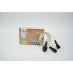 Instalatie Liniara de Craciun, 25 m, 250 Led-uri, Alb Rece, 8 jocuri de lumini, Transformator, Interconectabila, Prelungitor 5 m inclus, Fir Cupru, Embo - imagine 2