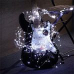 Instalatie Liniara de Craciun, 25 m, 250 Led-uri, Alb Rece, 8 jocuri de lumini, Transformator, Interconectabila, Prelungitor 5 m inclus, Fir Cupru, Embo - imagine 8