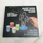 Joc de baut, Buzz Wire, Embo, pentru Petreceri, Distractie, Pahare de Shot din Sticla Incluse, 4 Jucatori, Multicolor - imagine 4