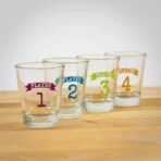 Joc de baut, Buzz Wire, Embo, pentru Petreceri, Distractie, Pahare de Shot din Sticla Incluse, 4 Jucatori, Multicolor - imagine 5